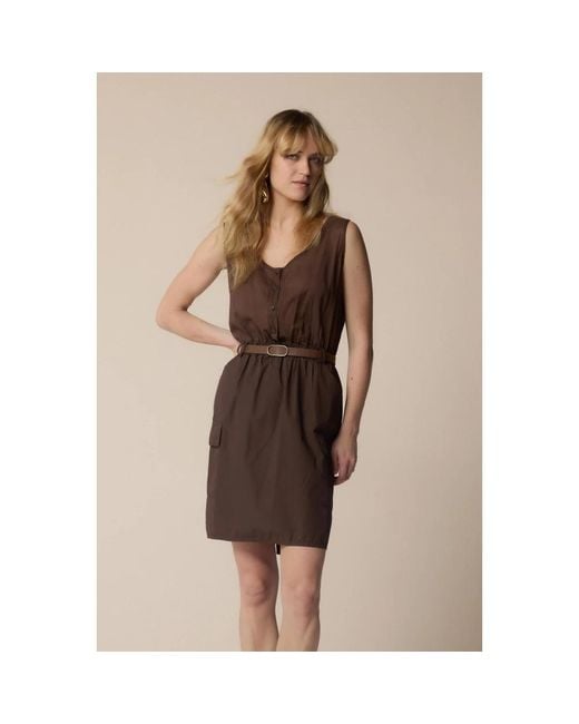 Kocca Brown Short Dresses