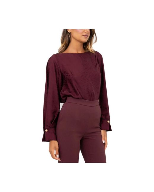 Elisabetta Franchi Purple Body