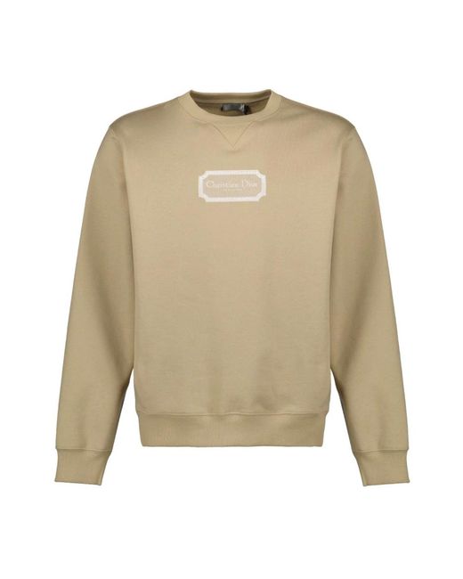 Dior Hoodies & Sweatvesten ,Katoen Couture Sweatshirt in het Natural voor heren