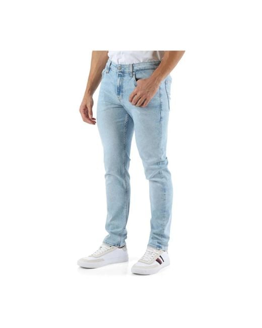 Calvin Klein Slim fit five-pocket jeans in Blue für Herren