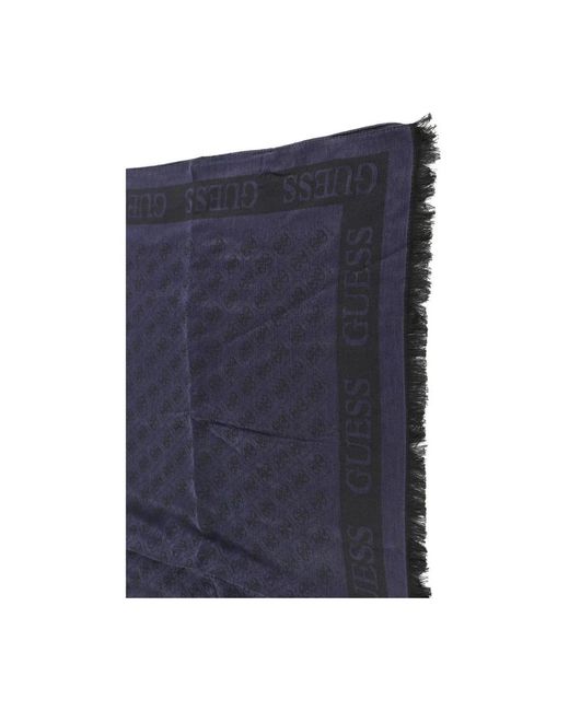 Guess Blue Winter Scarves