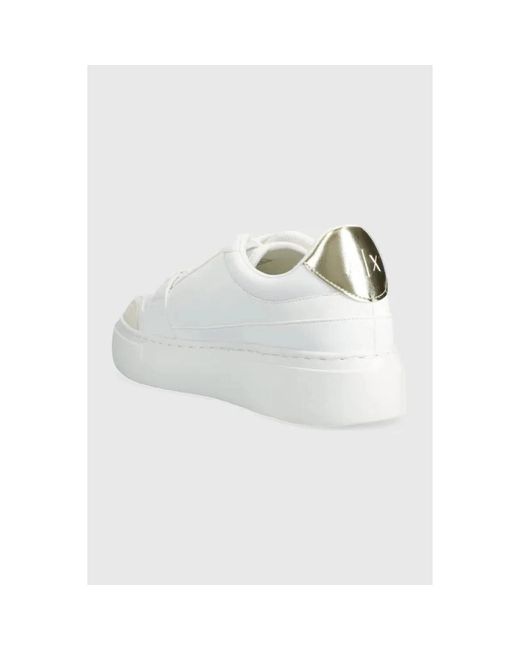Shoes > sneakers Armani Exchange en coloris White