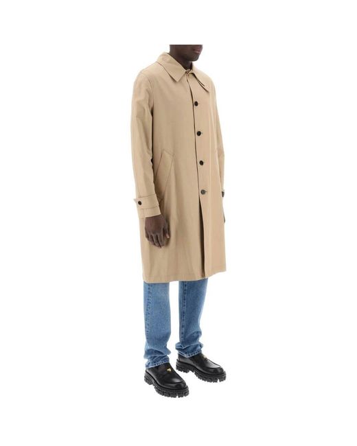 Single-Breasted Coats Versace de hombre de color Natural
