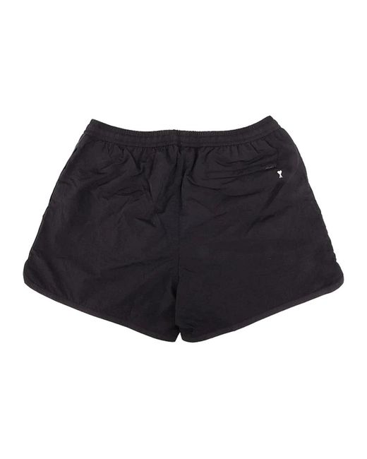 AMI Costume Hardloopshorts in het Black voor heren