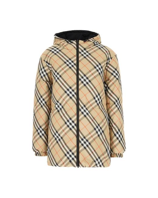 Burberry Metallic Stilvolle Daunenjacken Für Alle Jahreszeiten