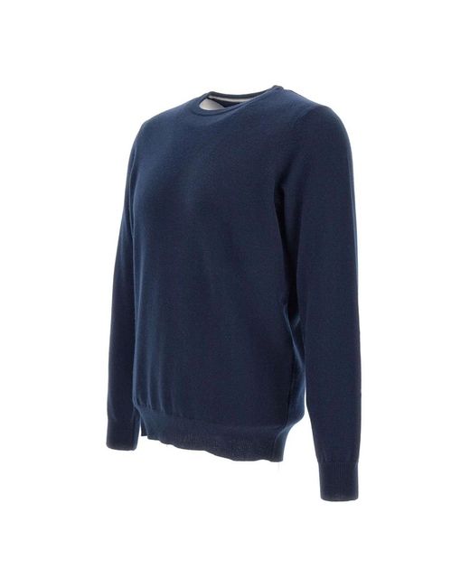 Kangra Blue Cashmere Knitwear for men