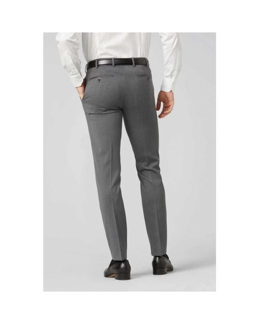 Meyer Gray Suit Trousers for men