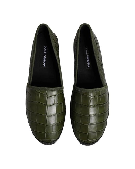 Dolce & Gabbana Green Espadrilles