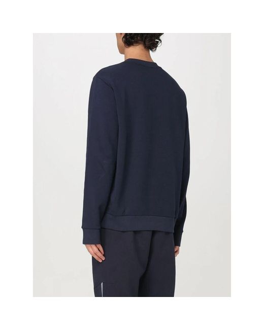 Boss Blauer Langarm-Sweatshirt Stilvoll Vielseitig in Blue für Herren