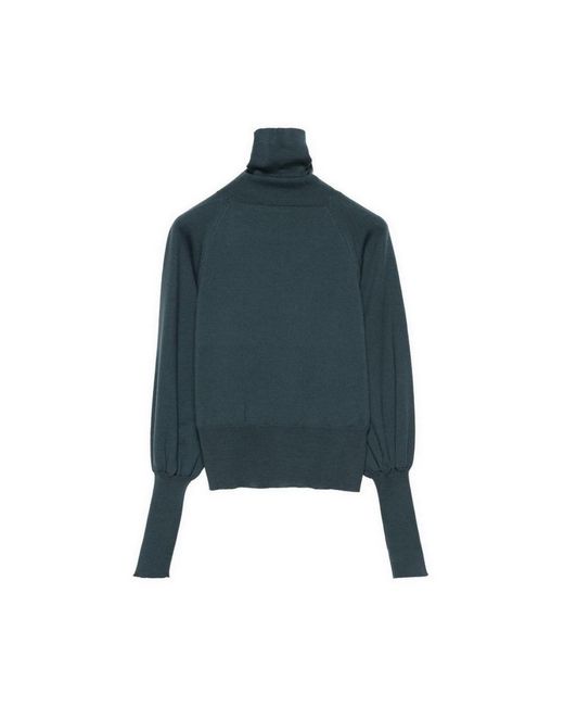 Fabiana Filippi Green Turtlenecks
