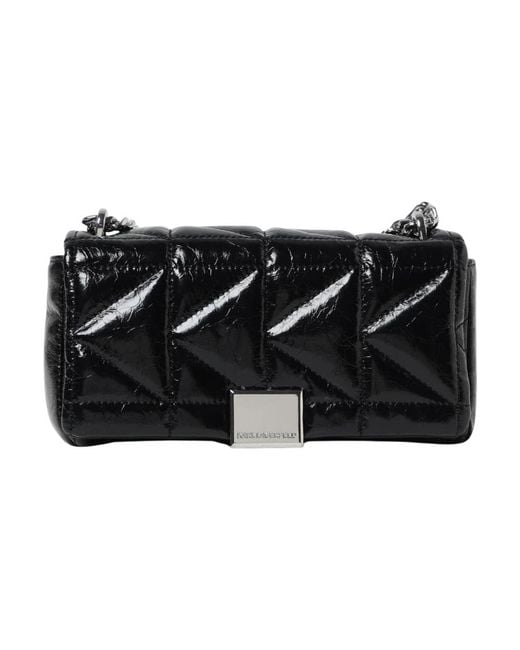 Karl Lagerfeld Black Shoulder Bags