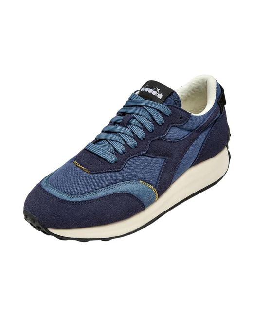 Diadora Blue Sneakers for men