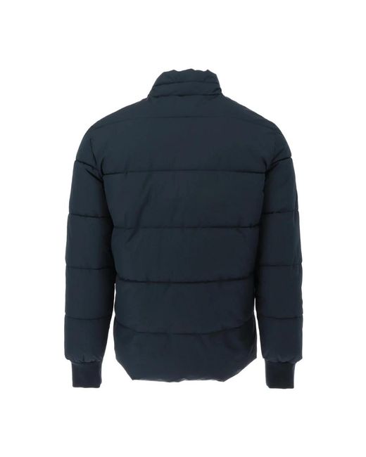 GAUDI Jassen ,Blauw ,Polyester Blauwe Rits Pufferjas Met Meerdere Zakken in het Blue voor heren