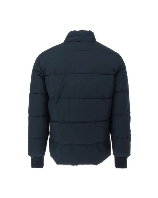 GAUDI Jassen ,Blauw ,Polyester Blauwe Rits Pufferjas Met Meerdere Zakken in het Blue voor heren