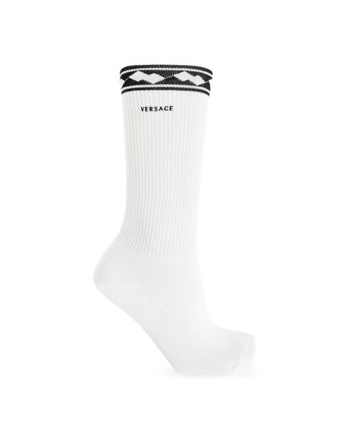 Socks Versace de color White