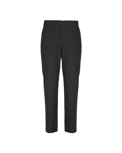 Ottod'Ame Black Slim-Fit Trousers