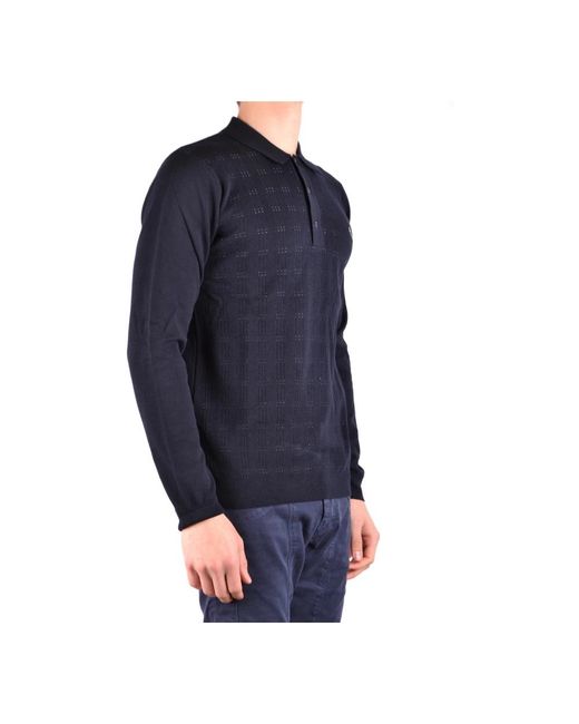 Fred Perry Blue Polo Shirts for men