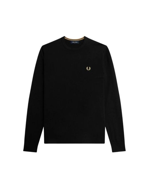 Fred Perry Black Sweatshirts for men
