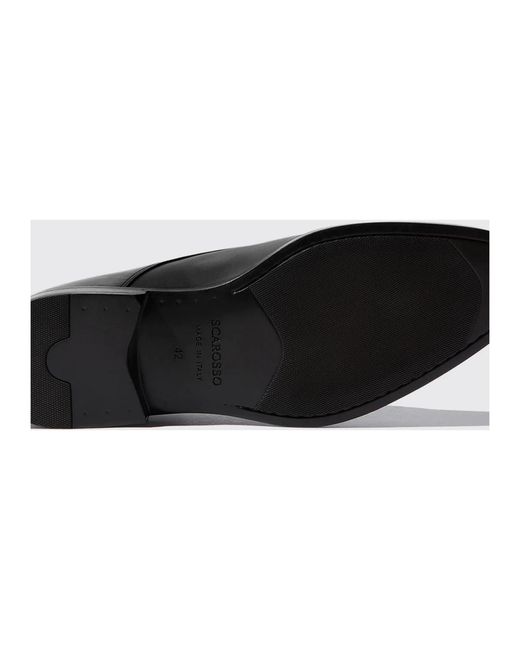 Scarosso Black Business Shoes for men
