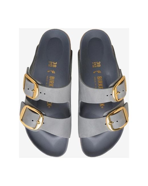 Birkenstock Gray Sliders for men