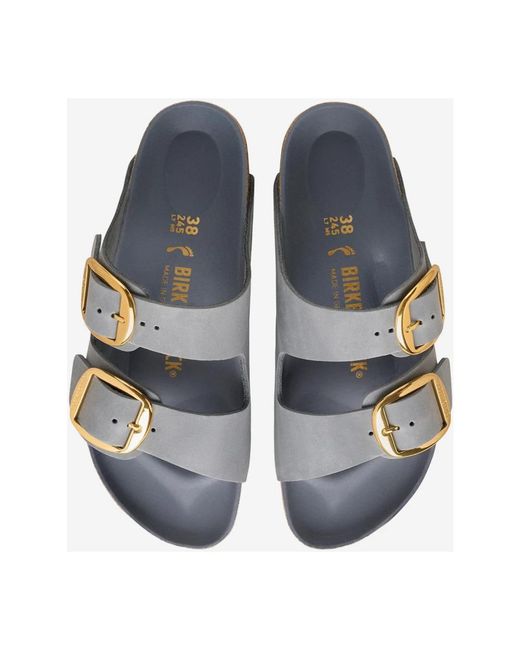 Birkenstock Gray Sliders for men