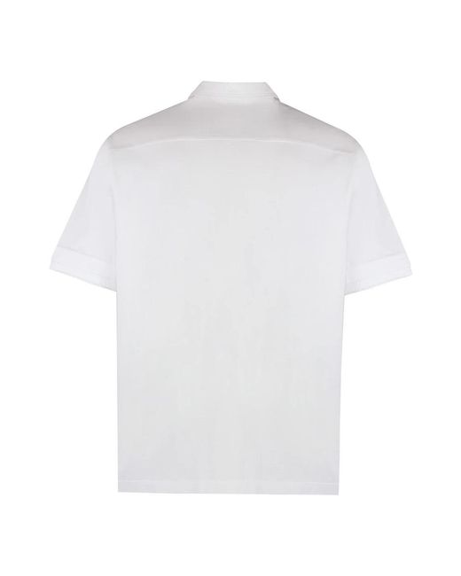 Roberto Collina Polo Shirts in het White voor heren
