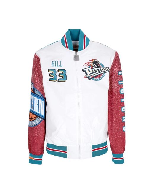 Mitchell & Ness Bomber Jackets in het White voor heren
