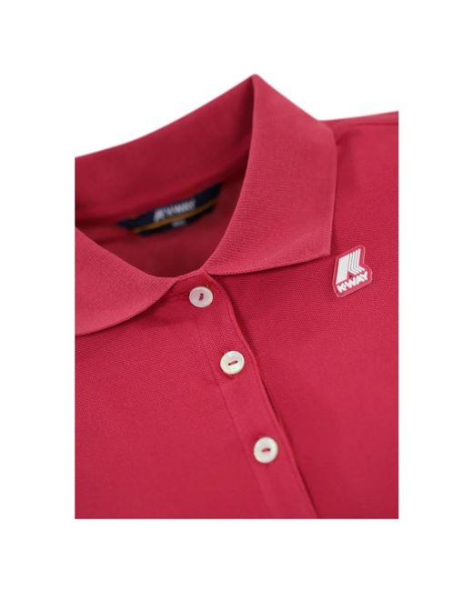 Tops > polo shirts K-Way en coloris Pink