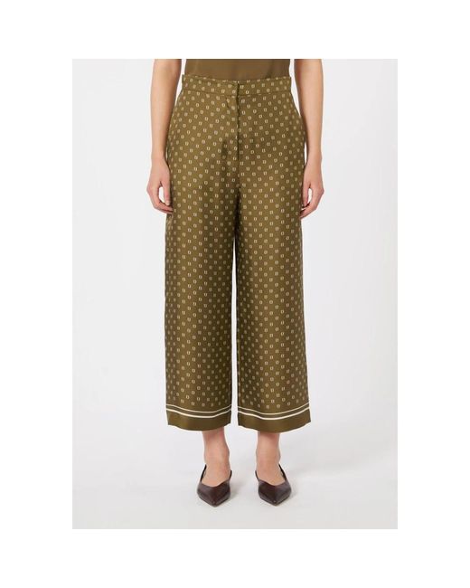 Max Mara Natural Wide Trousers