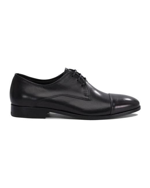 Fabi Black Business Shoes for men