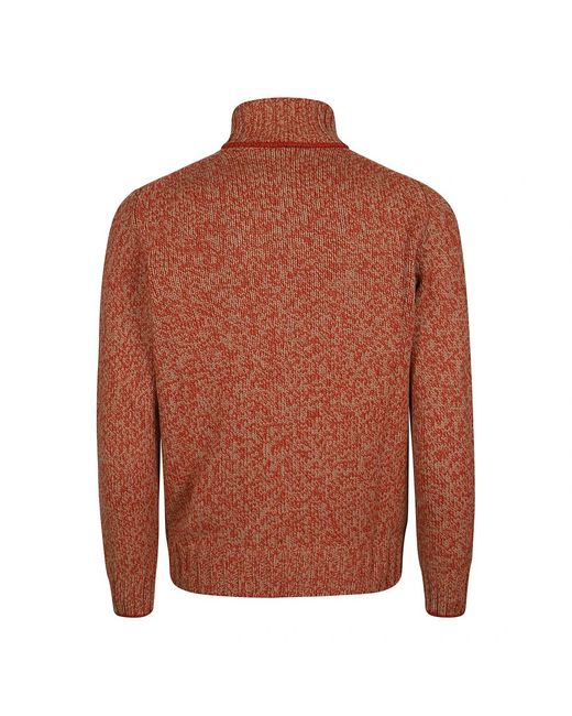 Turtlenecks Fay de hombre de color Brown