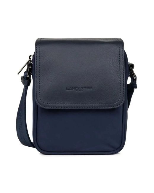 Lancaster Blue Cross Body Messenger for men
