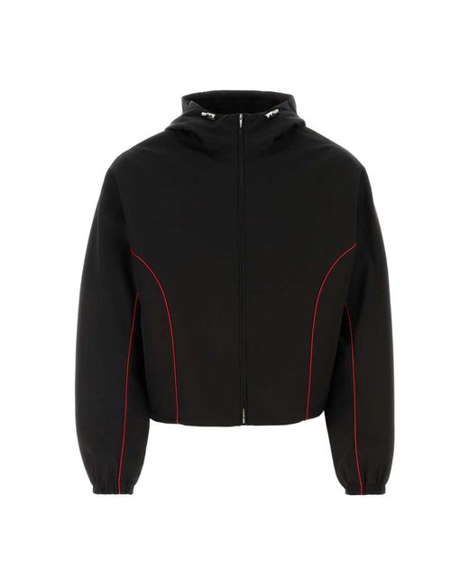 Ferragamo Polyester Blend Jacket in het Black voor heren