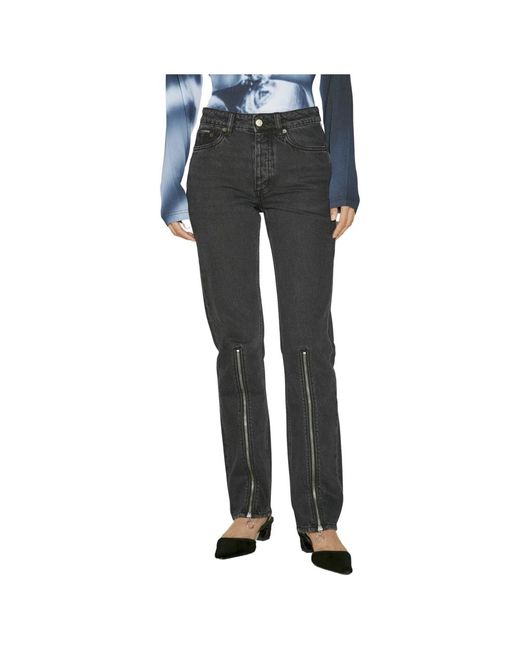 Eytys Blue Zip jeans mit bündchen