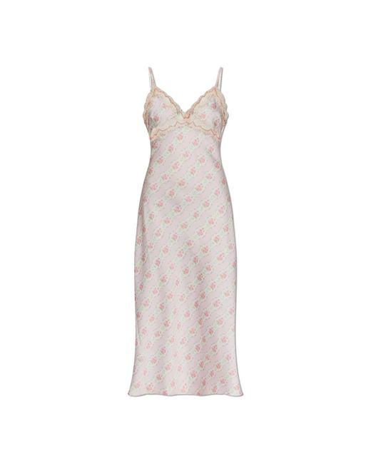 Maxi Dresses LoveShackFancy de color Gray