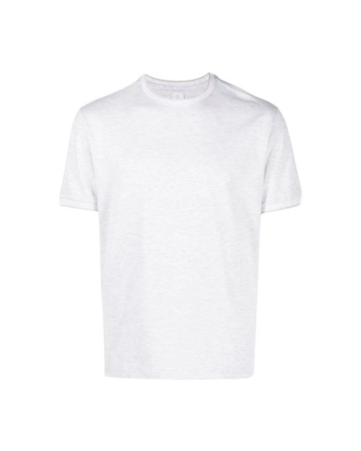 Eleventy White T-Shirts for men