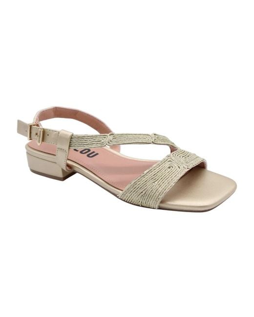 Bibi Lou Pink High Heel Sandals