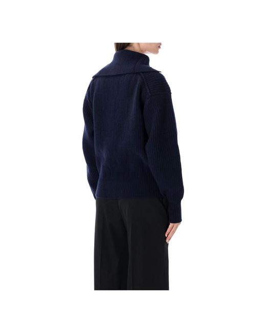 Stella McCartney Blue Cashmere Knitwear