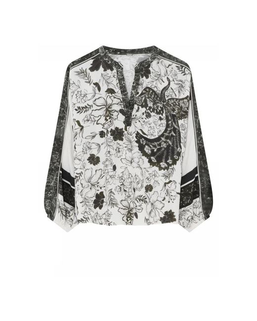 GUSTAV Multicolor Bluse