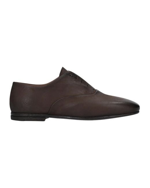 Premiata Brown Flat Shoes for men