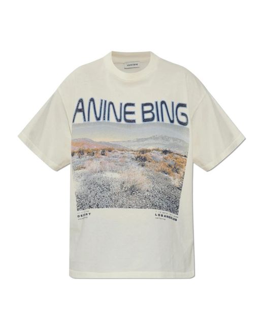 Anine Bing Gray T-Shirts