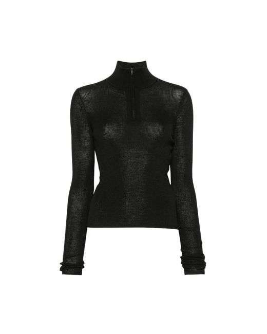 Frankie Shop Black Turtlenecks