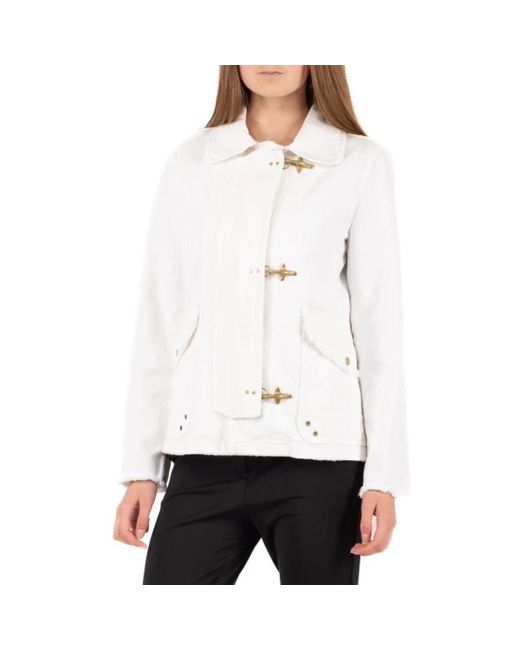 Fay White Light Jackets