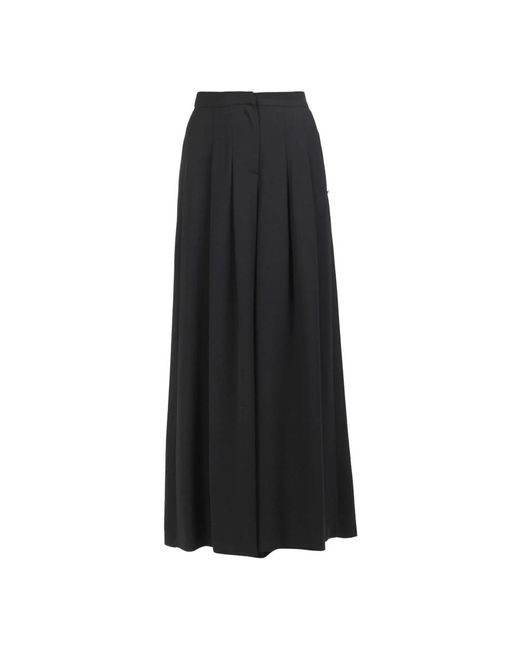 Ottod'Ame Black Maxi Skirts