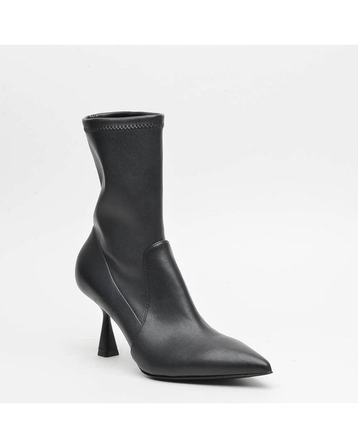 Sergio Levantesi Black Heeled Boots