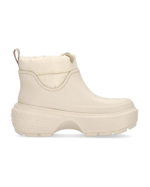 CROCSTM Stomp Puff Boot Stucco in Natural für Herren