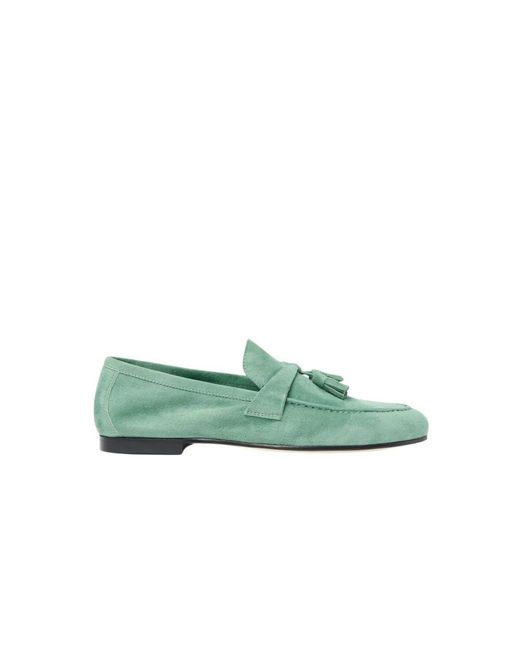 Scarosso Green Loafers