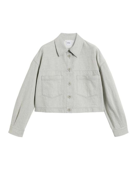 Aspesi Coats in het Gray