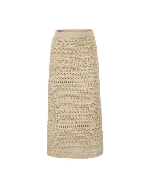 Fabiana Filippi Natural Maxi Skirts