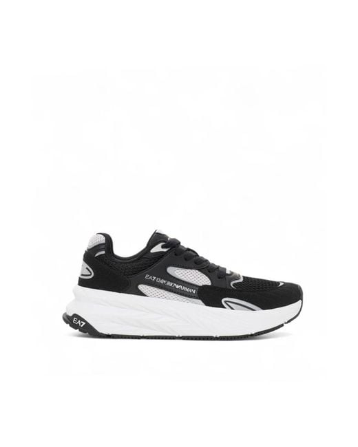 EA7 Black Sneakers for men